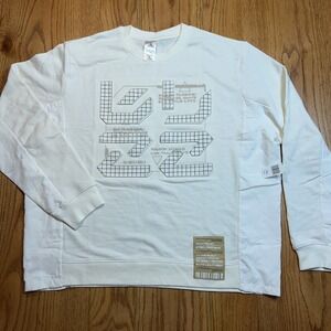 NWT Disney Parks Adult XL Sweatshirt White Buzz Lightyear Star Command Toy Story